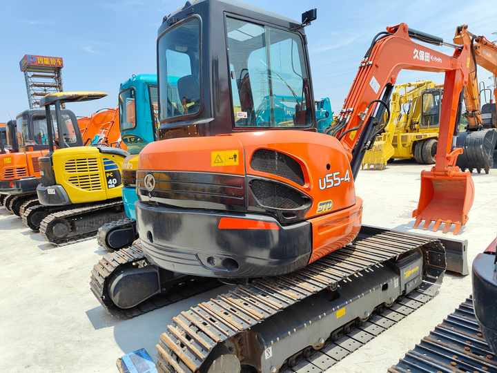 Perfect Condition Kubota U55-4 Japan Brand Mini Excavator with Pusher for Sale Kubota U25 35 55 5tons - Máy xúc mini: hình 2 Perfect Condition Kubota U55-4 Japan Brand Mini Excavator with Pusher for Sale Kubota U25 35 55 5tons - Máy xúc mini: hình 2