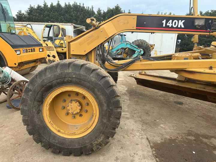 Used CAT 140K Land Road Motor Graer CAT140k Used Grader Cheap Price for Sale - Máy san: hình 4 Used CAT 140K Land Road Motor Graer CAT140k Used Grader Cheap Price for Sale - Máy san: hình 4