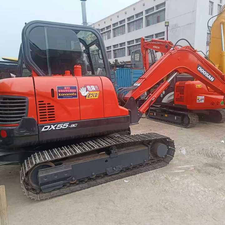 Used Digger DOOSAN DX55 Construction Machinery Construction Digger Used DOOSAN DX55 Cheap Excavator - Máy xúc bánh xích: hình 1 Used Digger DOOSAN DX55 Construction Machinery Construction Digger Used DOOSAN DX55 Cheap Excavator - Máy xúc bánh xích: hình 1