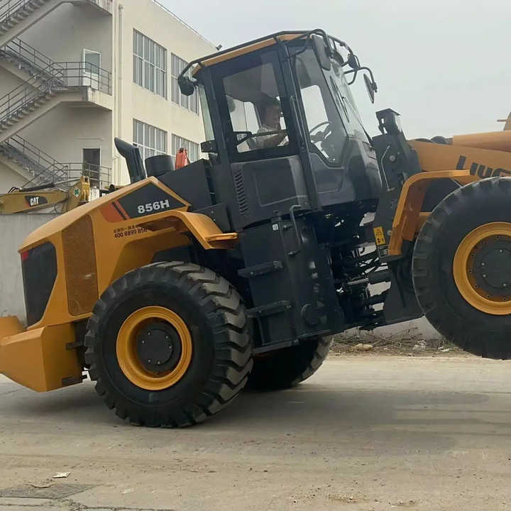 Used Liugong856h Wheel Loader Machine Mini Telehandler Used Liugong Wheel Loader Cummins Engine Loader - Máy xúc lật bánh lốp: hình 4 Used Liugong856h Wheel Loader Machine Mini Telehandler Used Liugong Wheel Loader Cummins Engine Loader - Máy xúc lật bánh lốp: hình 4