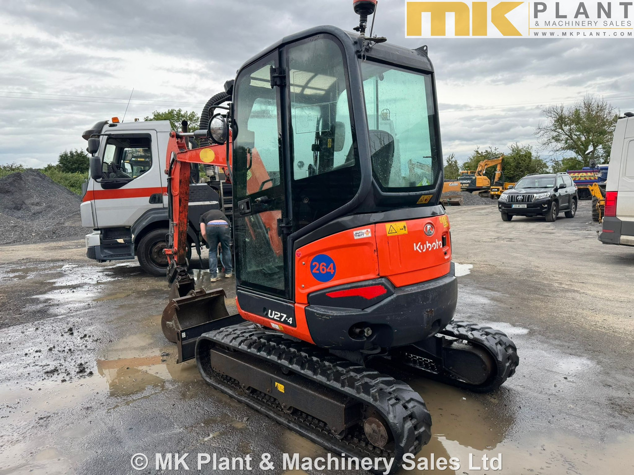 KUBOTA U27-4 - Máy xúc mini: hình 5 KUBOTA U27-4 - Máy xúc mini: hình 5
