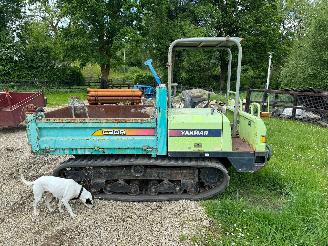 Yanmar C30R-2B - Xe ben đổ bánh xích: hình 1 Yanmar C30R-2B - Xe ben đổ bánh xích: hình 1