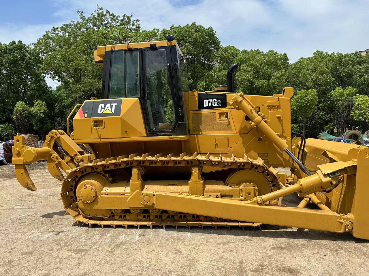 CATERPILLAR D7G2 - Máy ủi: hình 4 CATERPILLAR D7G2 - Máy ủi: hình 4