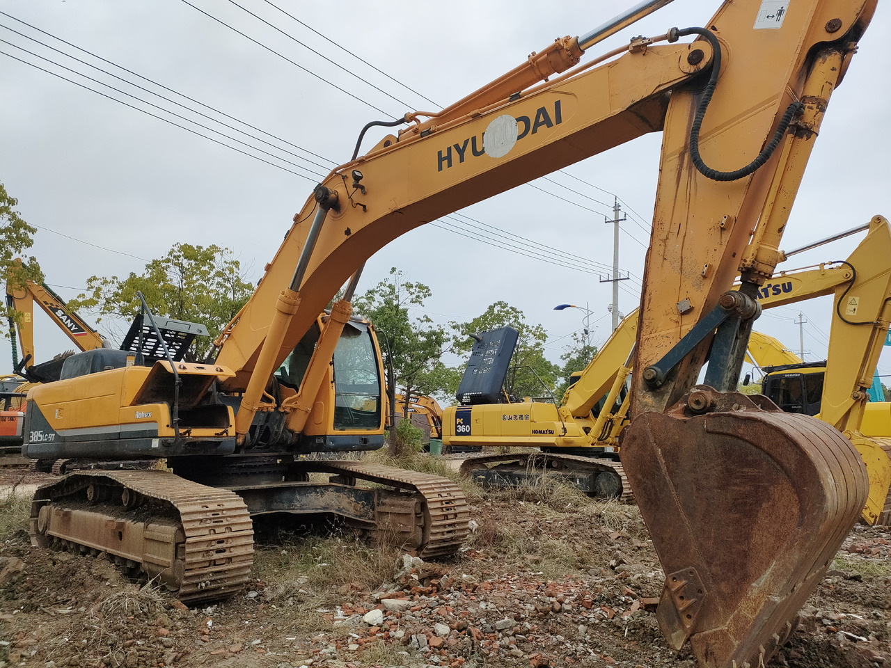 HYUNDAI R385LC-9T - Máy xúc bánh xích: hình 4 HYUNDAI R385LC-9T - Máy xúc bánh xích: hình 4