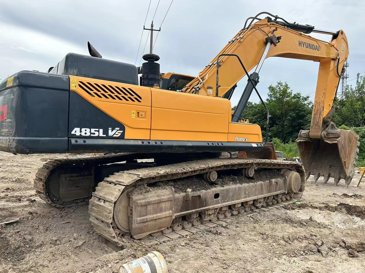 HYUNDAI R485LVS - Máy xúc bánh xích: hình 2 HYUNDAI R485LVS - Máy xúc bánh xích: hình 2