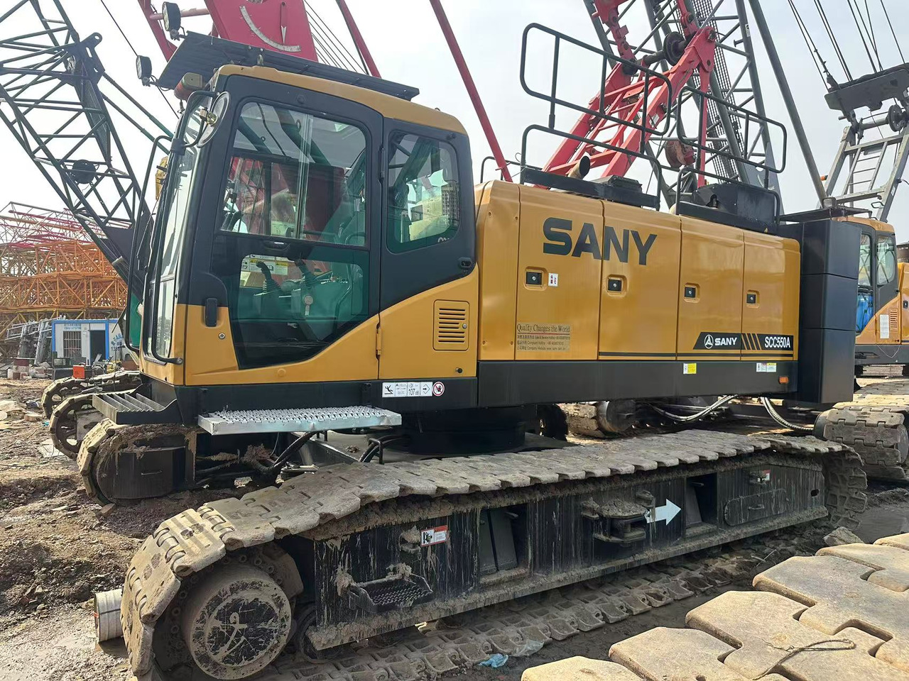 SANY 55-ton crawler crane - Cần cẩu bánh xích: hình 3 SANY 55-ton crawler crane - Cần cẩu bánh xích: hình 3