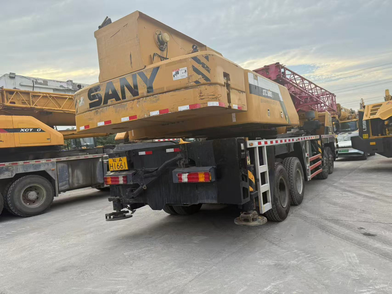SANY SYM5405J - Cẩu bánh lốp: hình 5 SANY SYM5405J - Cẩu bánh lốp: hình 5
