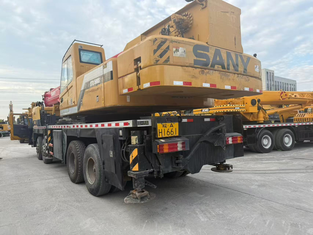 SANY SYM5405J - Cẩu bánh lốp: hình 4 SANY SYM5405J - Cẩu bánh lốp: hình 4
