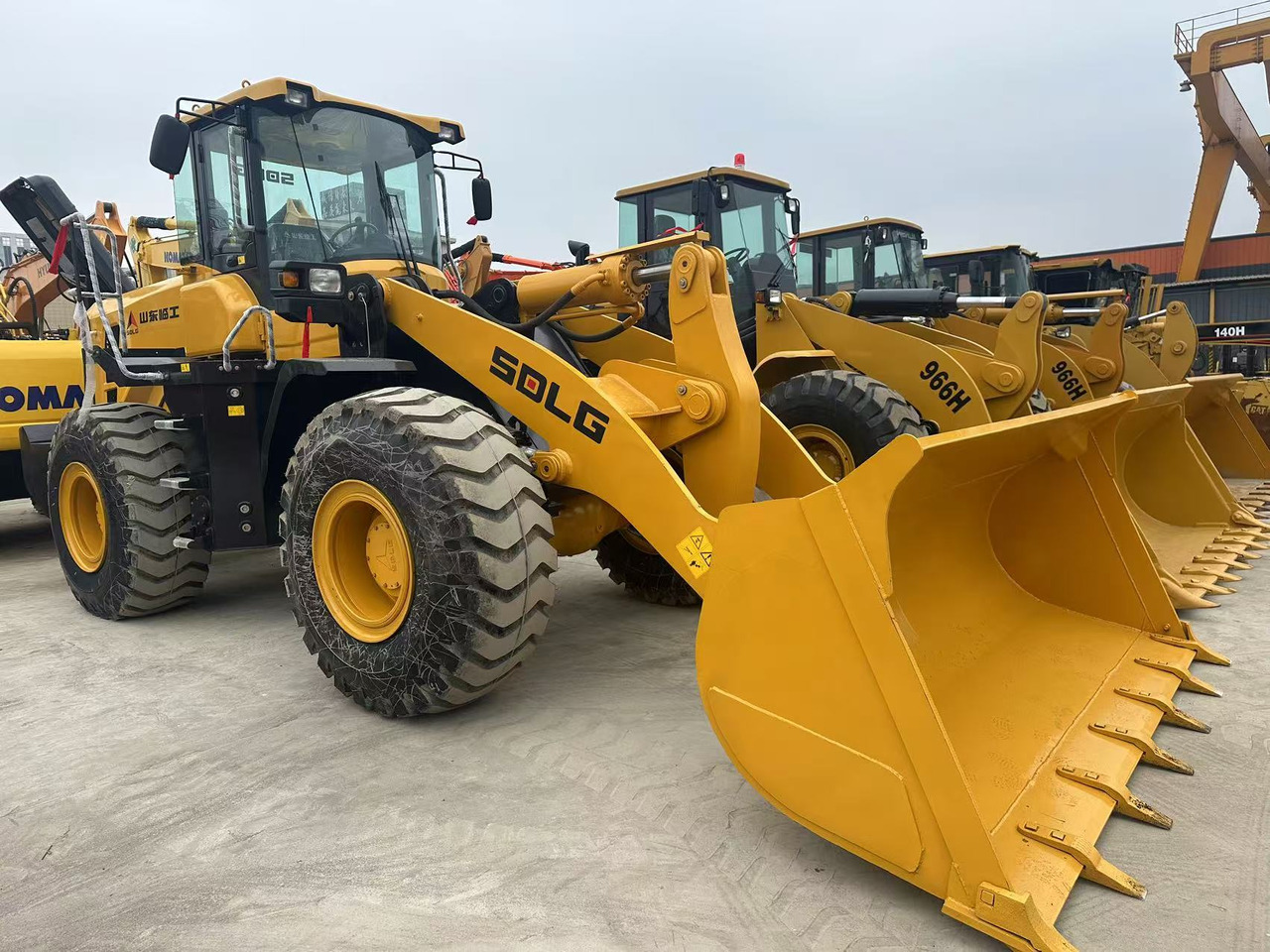 SDLG L955F - Máy xúc lật bánh lốp: hình 5 SDLG L955F - Máy xúc lật bánh lốp: hình 5