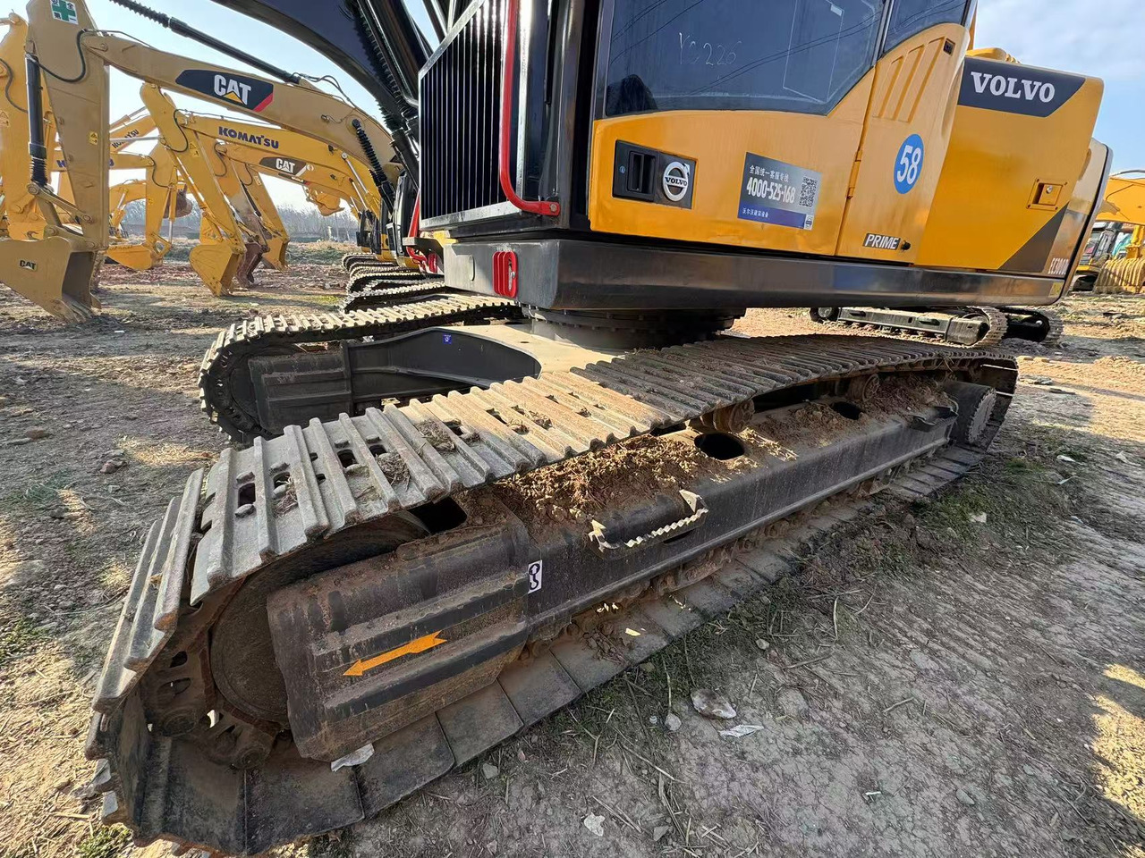 VOLVO EC300 - Máy xúc bánh xích: hình 2 VOLVO EC300 - Máy xúc bánh xích: hình 2