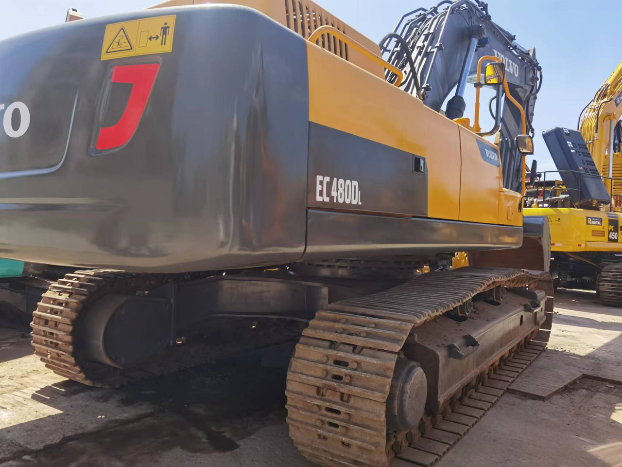 VOLVO EC480 - Máy xúc bánh xích: hình 5 VOLVO EC480 - Máy xúc bánh xích: hình 5