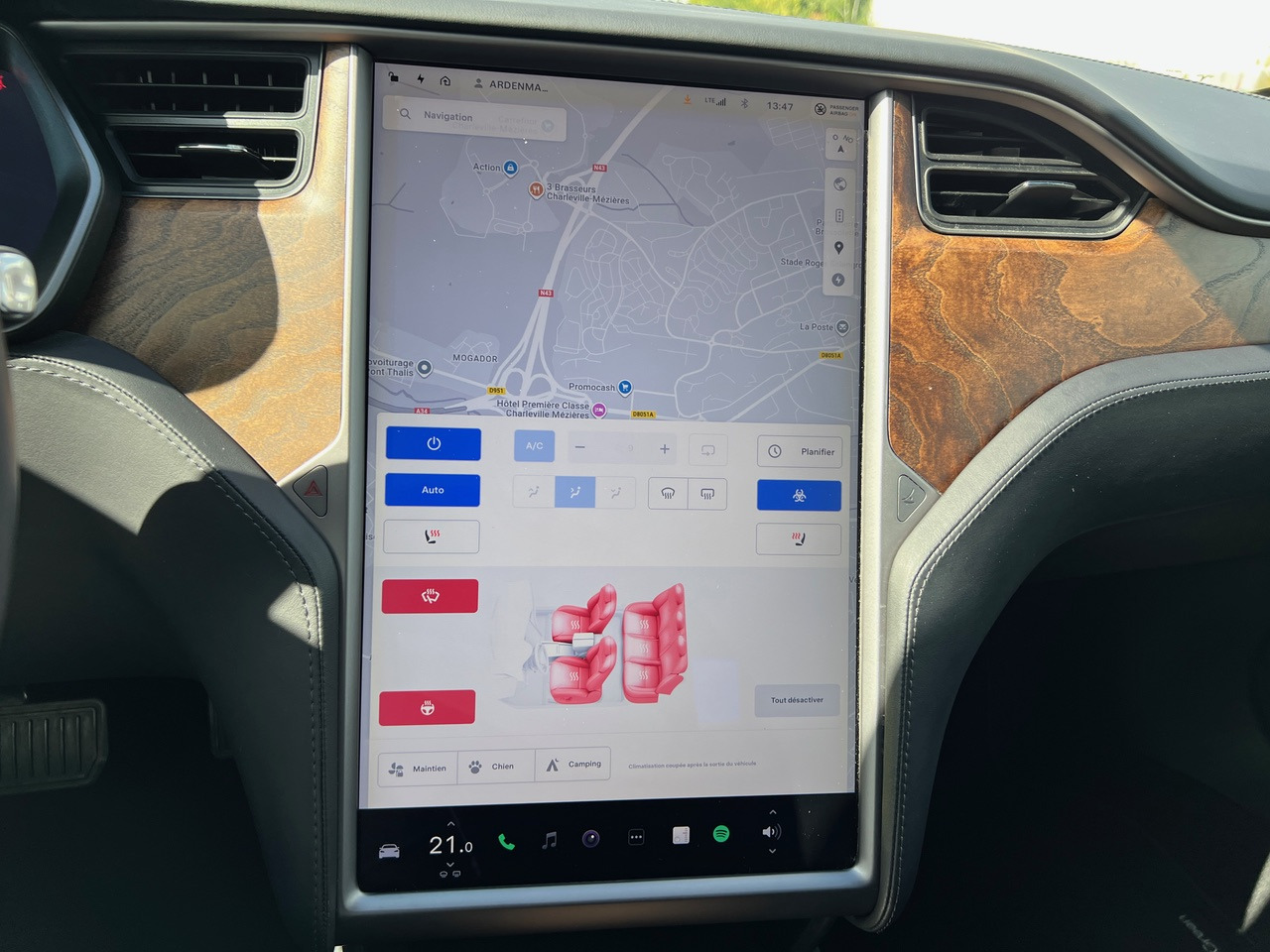 TESLA Model S 75D -Capacité de conduite autonome – Phase 2 – 93% SOH - Sedan: hình 5 TESLA Model S 75D -Capacité de conduite autonome – Phase 2 – 93% SOH - Sedan: hình 5