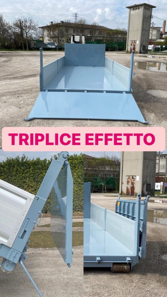 CONTAINER NUOVO A PIANALE CON PIANTONI RIMOVIBILI - Thùng chứa hooklift: hình 2 CONTAINER NUOVO A PIANALE CON PIANTONI RIMOVIBILI - Thùng chứa hooklift: hình 2