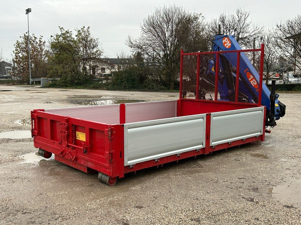 CONTAINER SCARRABILE NUOVO A PIANALE CON GRU - Thùng chứa hooklift: hình 5 CONTAINER SCARRABILE NUOVO A PIANALE CON GRU - Thùng chứa hooklift: hình 5