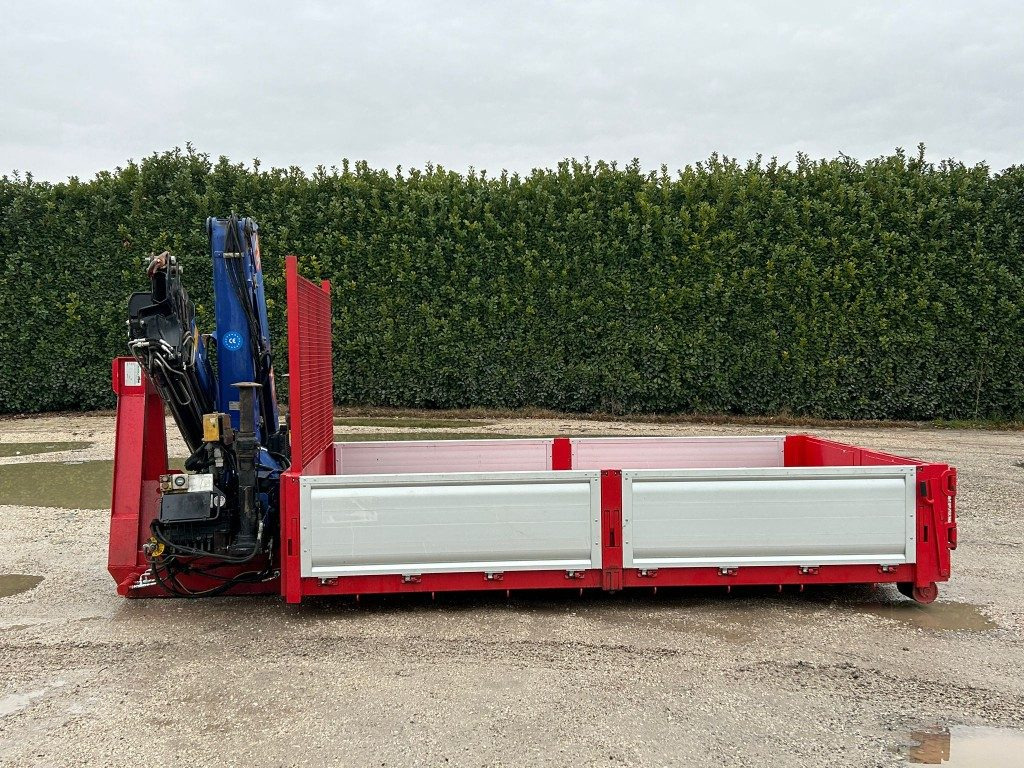 CONTAINER SCARRABILE NUOVO A PIANALE CON GRU - Thùng chứa hooklift: hình 3 CONTAINER SCARRABILE NUOVO A PIANALE CON GRU - Thùng chứa hooklift: hình 3