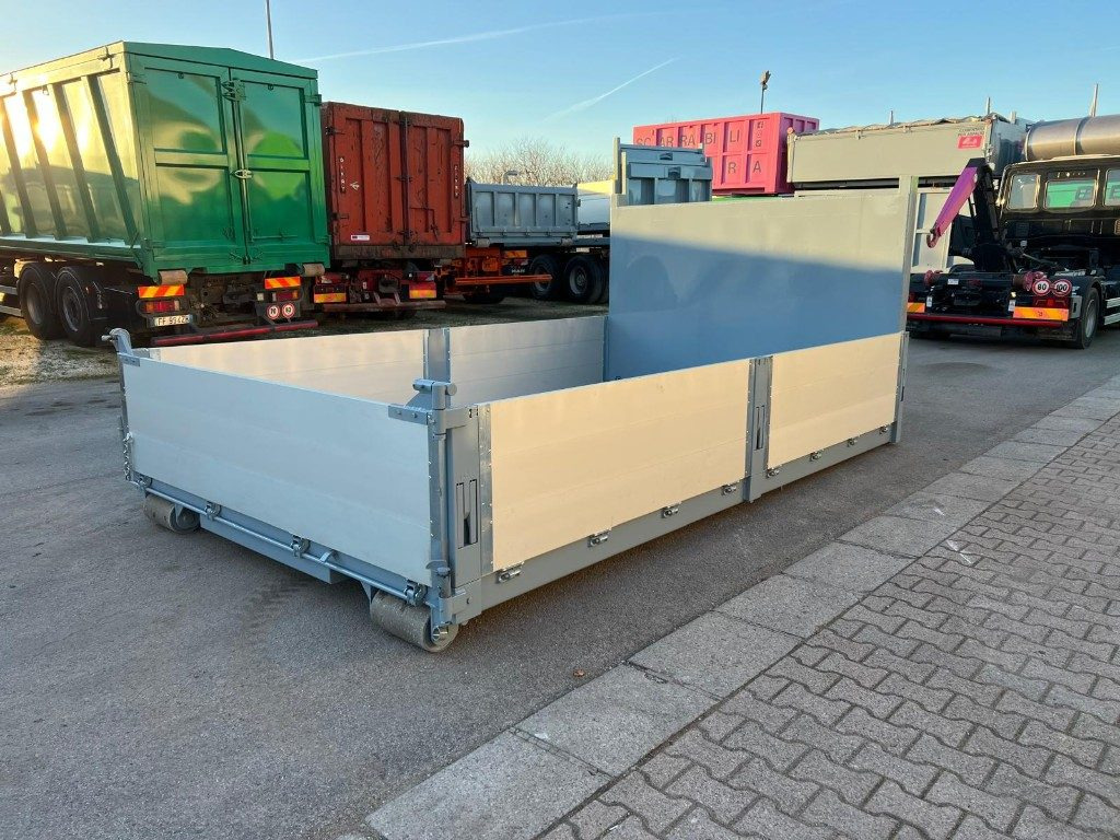 CONTAINER SCARRABILE NUOVO A PIANALE CON SPONDE - Thùng chứa hooklift: hình 3 CONTAINER SCARRABILE NUOVO A PIANALE CON SPONDE - Thùng chứa hooklift: hình 3