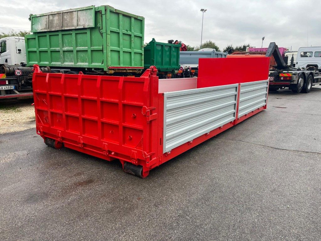 CONTAINER SCARRABILE NUOVO A PIANALE CON SPONDE - Thùng chứa hooklift: hình 4 CONTAINER SCARRABILE NUOVO A PIANALE CON SPONDE - Thùng chứa hooklift: hình 4
