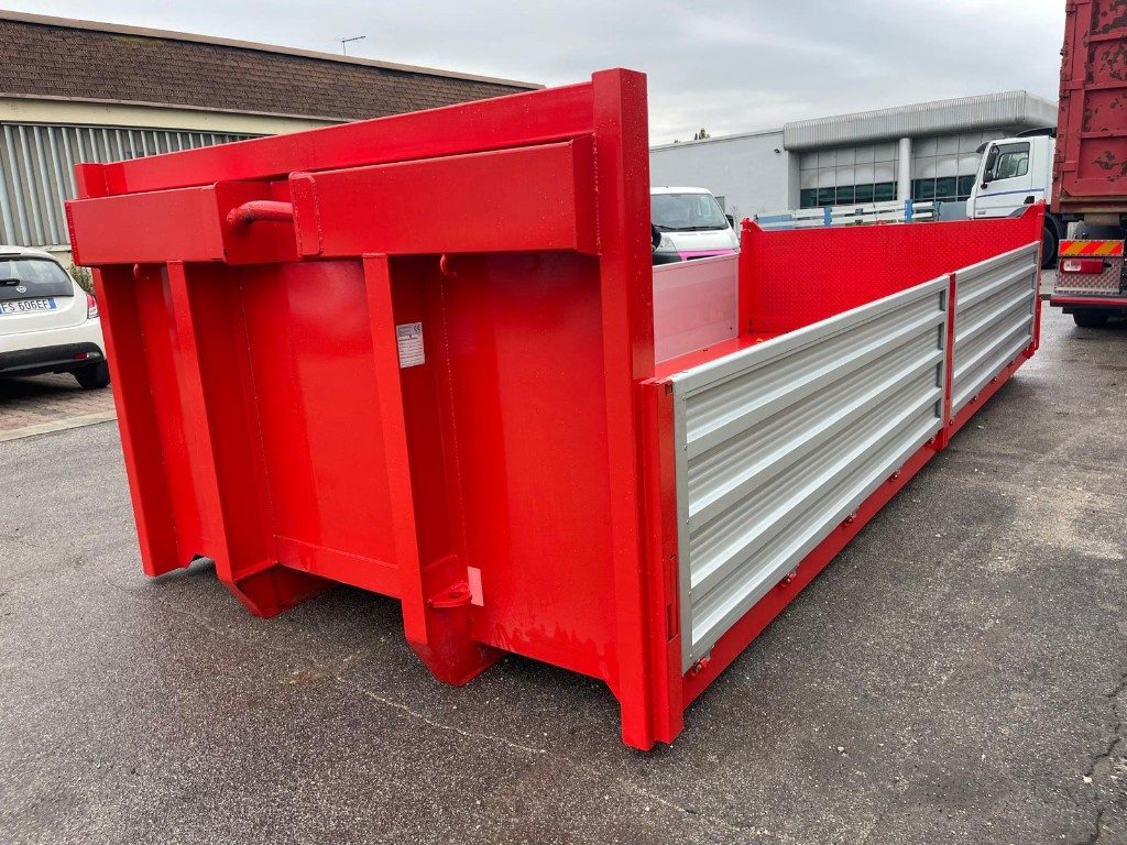 CONTAINER SCARRABILE NUOVO A PIANALE CON SPONDE - Thùng chứa hooklift: hình 1 CONTAINER SCARRABILE NUOVO A PIANALE CON SPONDE - Thùng chứa hooklift: hình 1