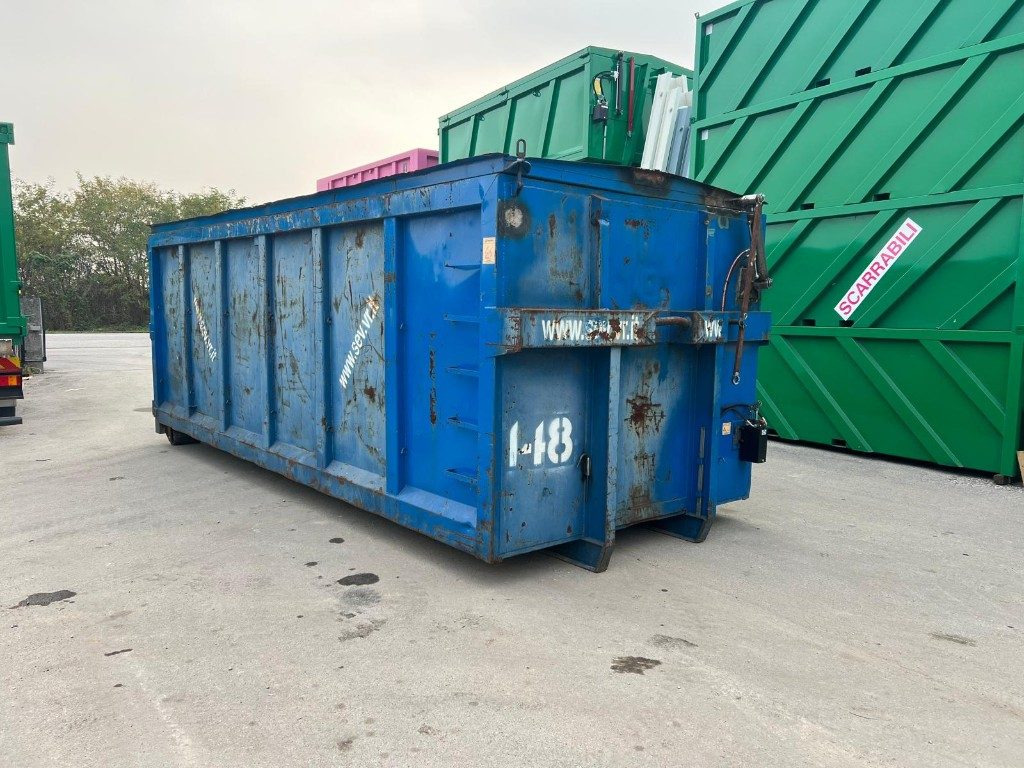 CONTAINER SCARRABILE USATO CON COPERCHIO - Thùng chứa hooklift: hình 1 CONTAINER SCARRABILE USATO CON COPERCHIO - Thùng chứa hooklift: hình 1