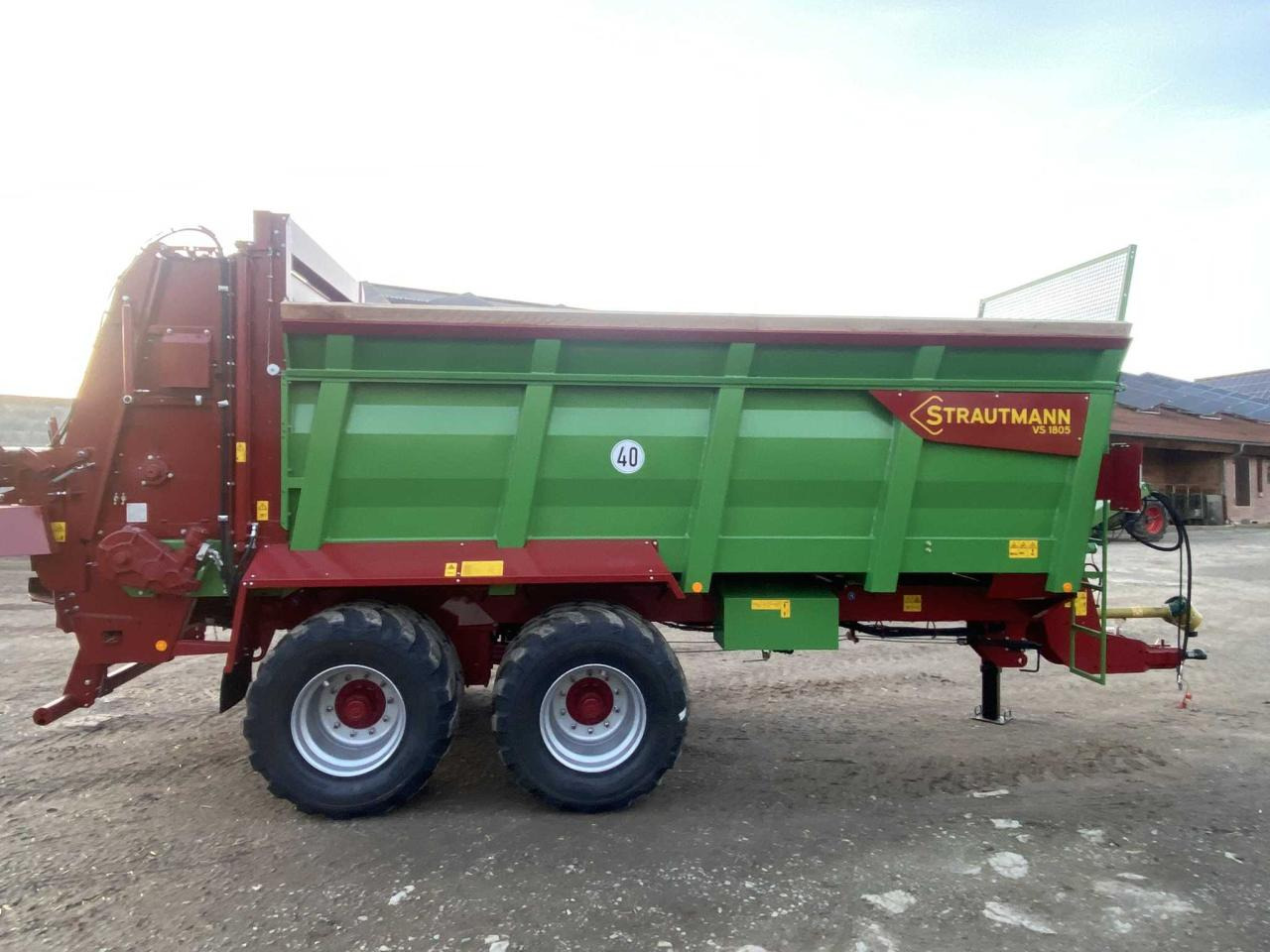 Strautmann VS 1805 - Trang thiết bị bón phân: hình 4 Strautmann VS 1805 - Trang thiết bị bón phân: hình 4