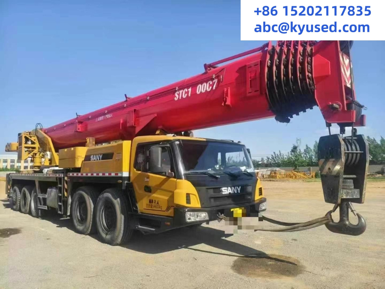 SANY STC1000C7 100ton truck mobile crane - Cẩu bánh lốp: hình 2 SANY STC1000C7 100ton truck mobile crane - Cẩu bánh lốp: hình 2