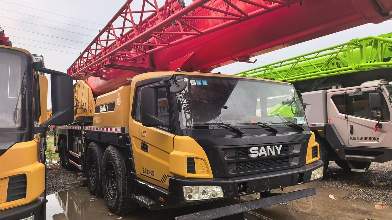 SANY STC800T5 80 ton STC800T6 STC800 STC750 truck crane - Cẩu bánh lốp: hình 3 SANY STC800T5 80 ton STC800T6 STC800 STC750 truck crane - Cẩu bánh lốp: hình 3