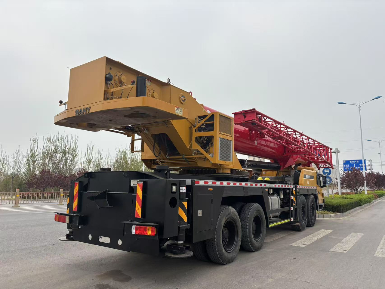 SANY STC800T6 STC80T6 STC800T5 STC80T5 STC500 50ton 80ton truck crane - Cẩu bánh lốp: hình 3 SANY STC800T6 STC80T6 STC800T5 STC80T5 STC500 50ton 80ton truck crane - Cẩu bánh lốp: hình 3