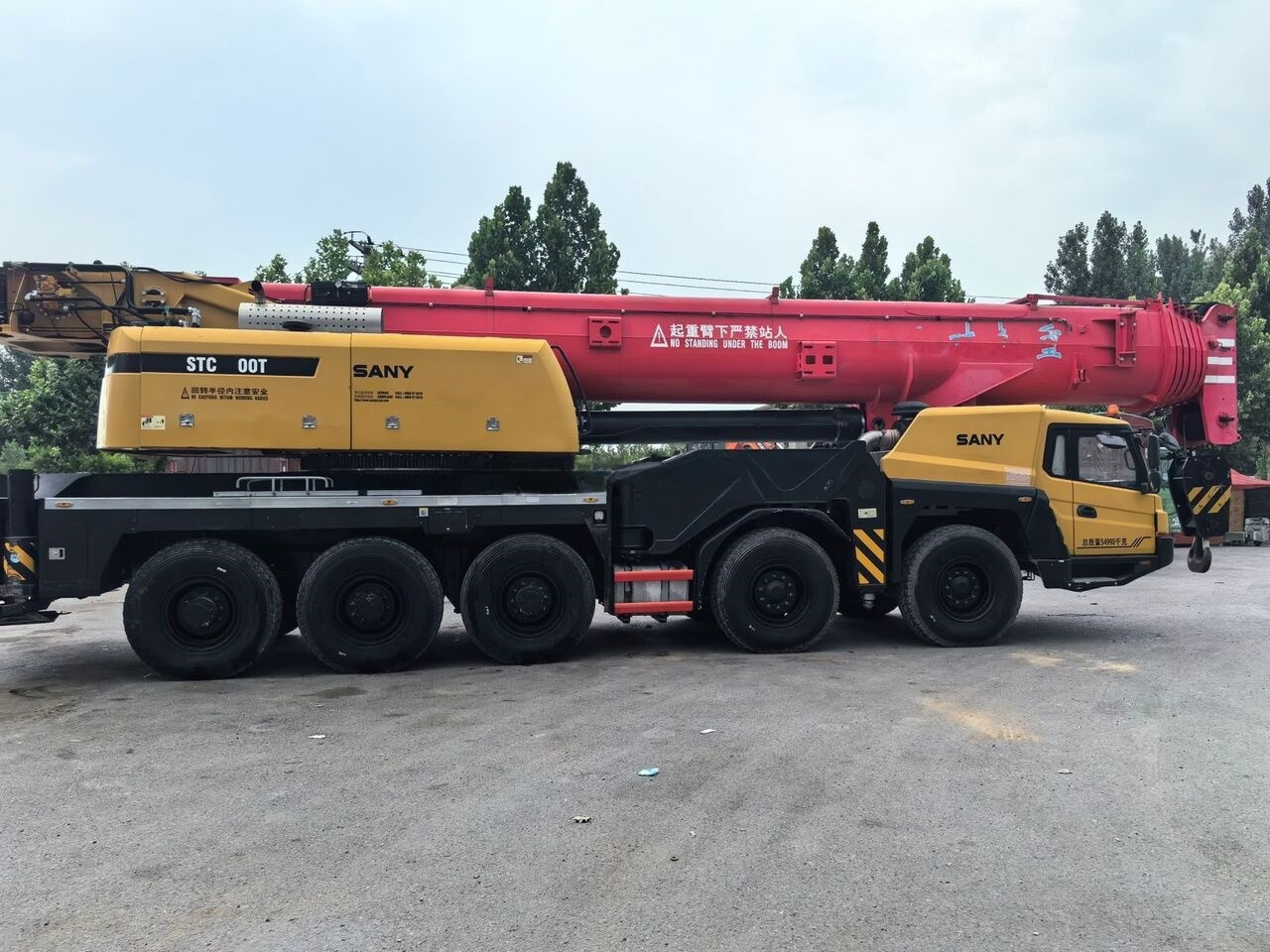 SANY Sany STC1000T STC800T 100T 100ton mobile crane - Cẩu bánh lốp: hình 5 SANY Sany STC1000T STC800T 100T 100ton mobile crane - Cẩu bánh lốp: hình 5
