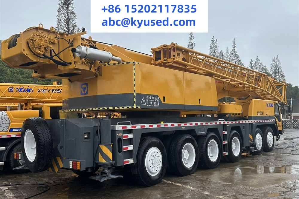 XCMG QY100K 100T CRANE - Cẩu bánh lốp: hình 5 XCMG QY100K 100T CRANE - Cẩu bánh lốp: hình 5