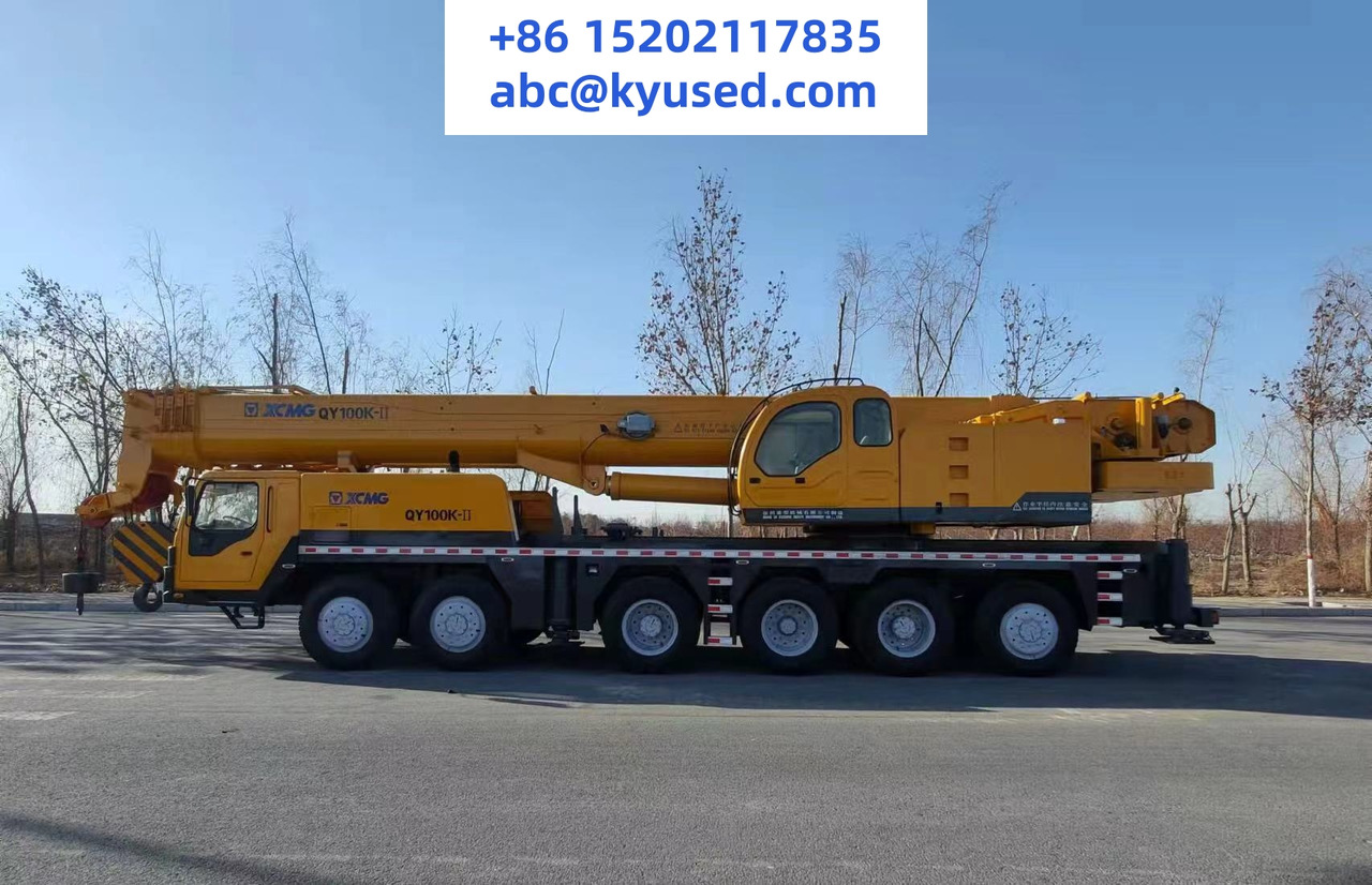 XCMG QY100K 100t truck crane - Cẩu bánh lốp: hình 2 XCMG QY100K 100t truck crane - Cẩu bánh lốp: hình 2