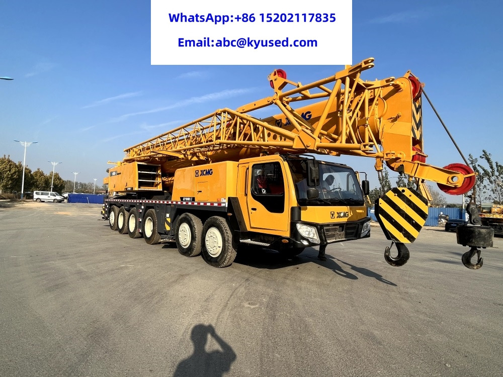 XCMG QY100K XCT100 100Ton crane - Cẩu bánh lốp: hình 3 XCMG QY100K XCT100 100Ton crane - Cẩu bánh lốp: hình 3
