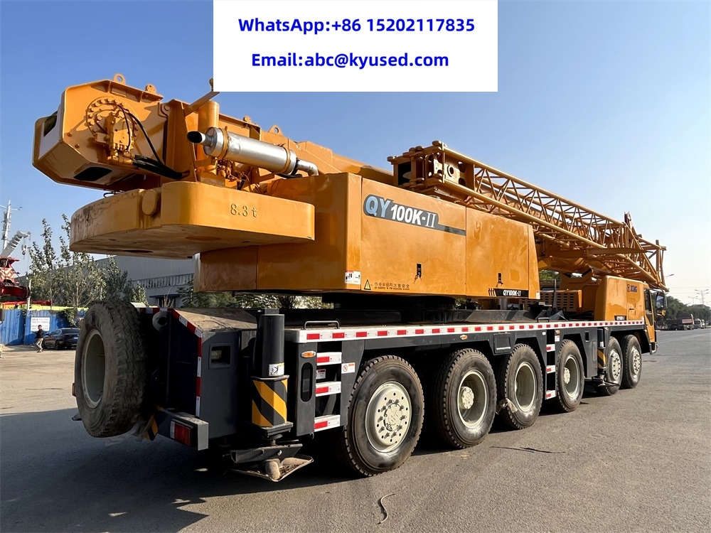 XCMG QY100K XCT100 100Ton crane - Cẩu bánh lốp: hình 5 XCMG QY100K XCT100 100Ton crane - Cẩu bánh lốp: hình 5