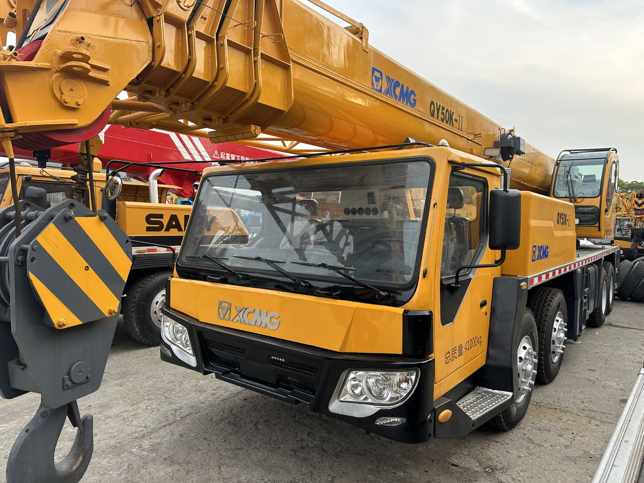 XCMG QY50K QY50K-II 50ton truck crane - Cẩu bánh lốp: hình 1 XCMG QY50K QY50K-II 50ton truck crane - Cẩu bánh lốp: hình 1