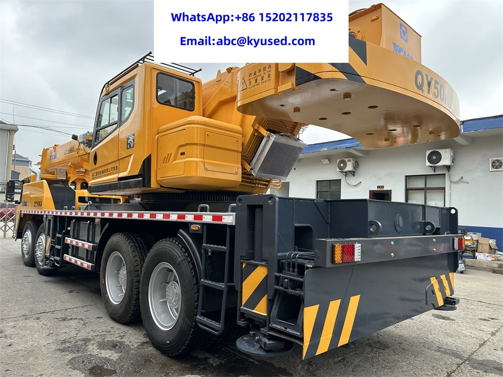 XCMG QY50KA QY50KC XCT50 QY50K XCT50 QY70KC 50ton 70ton 80ton 100ton - Cẩu bánh lốp: hình 4 XCMG QY50KA QY50KC XCT50 QY50K XCT50 QY70KC 50ton 70ton 80ton 100ton - Cẩu bánh lốp: hình 4