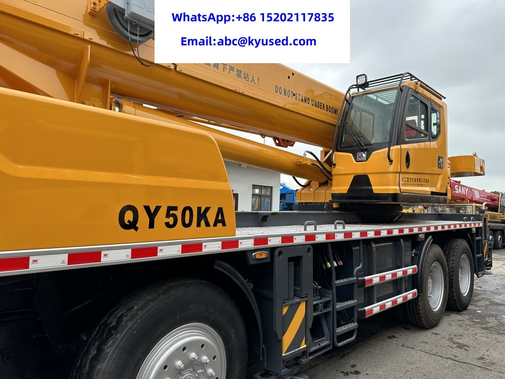 XCMG QY50KA QY50KC XCT50 QY50K XCT50 QY70KC 50ton 70ton 80ton 100ton - Cẩu bánh lốp: hình 3 XCMG QY50KA QY50KC XCT50 QY50K XCT50 QY70KC 50ton 70ton 80ton 100ton - Cẩu bánh lốp: hình 3