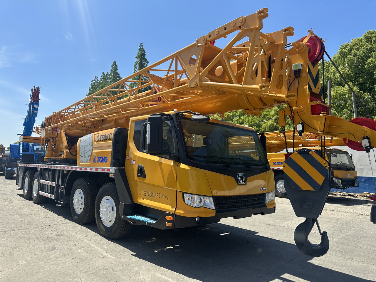 XCMG QY50KC 50 Ton 55ton truck crane - Cẩu bánh lốp: hình 4 XCMG QY50KC 50 Ton 55ton truck crane - Cẩu bánh lốp: hình 4