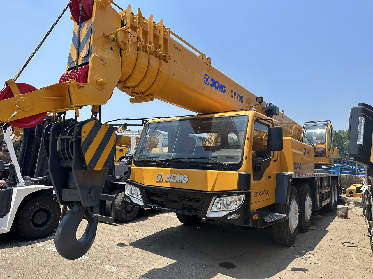 XCMG QY70K-1 QY70K QY80K 70ton 80ton Used Truck Mobile Crane - Cẩu bánh lốp: hình 1 XCMG QY70K-1 QY70K QY80K 70ton 80ton Used Truck Mobile Crane - Cẩu bánh lốp: hình 1