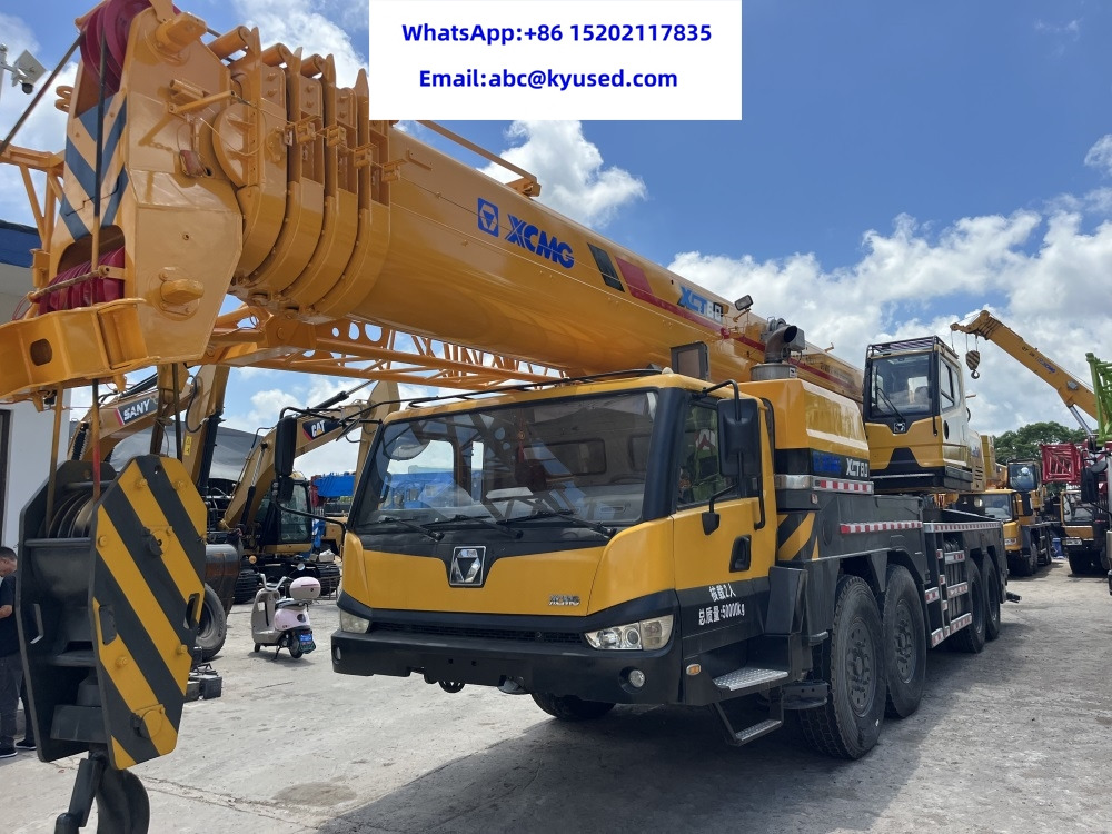 XCMG XCT80 XCT80L5 QY80K XCT85 XCT90 80TONS 85TON 90TON CRANE - Cẩu bánh lốp: hình 1 XCMG XCT80 XCT80L5 QY80K XCT85 XCT90 80TONS 85TON 90TON CRANE - Cẩu bánh lốp: hình 1