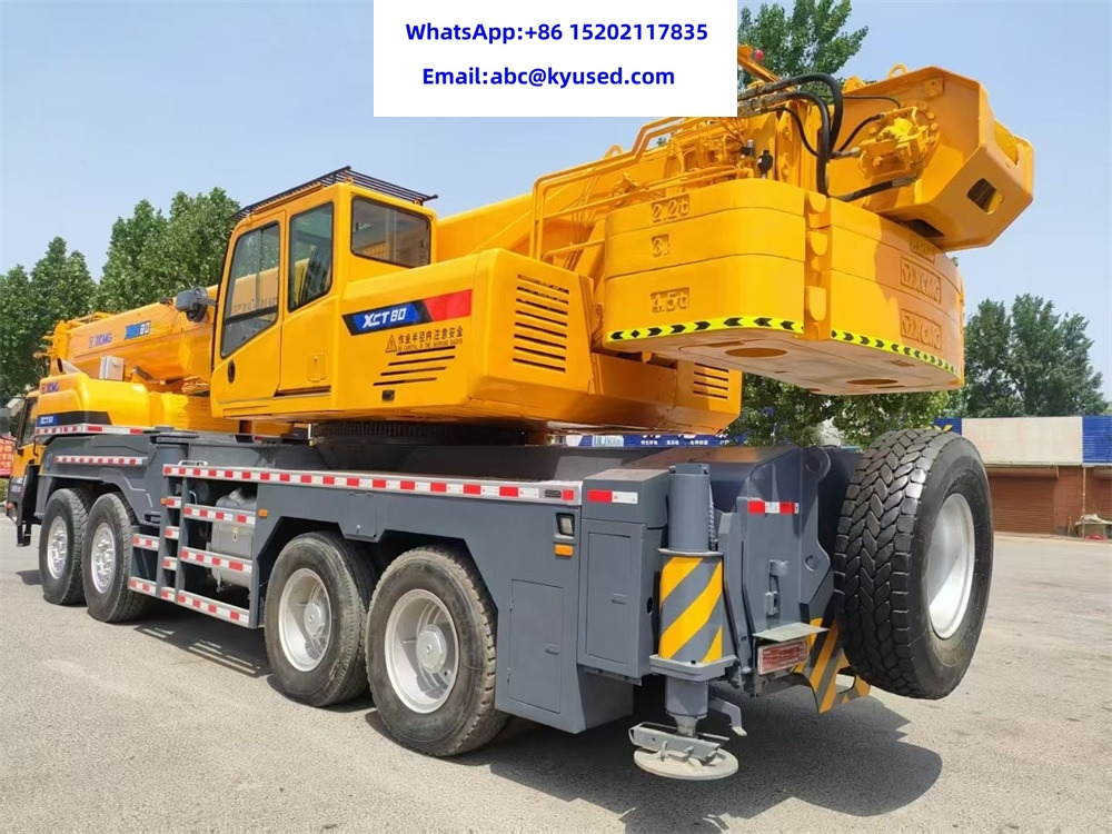 XCMG XCT80 XCT80L5 XCT70 XCT75 XCT100 75T 70T 80T 100T CRANE - Cẩu bánh lốp: hình 5 XCMG XCT80 XCT80L5 XCT70 XCT75 XCT100 75T 70T 80T 100T CRANE - Cẩu bánh lốp: hình 5