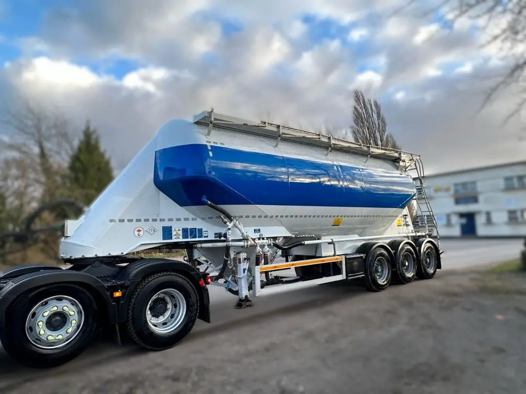 Feldbinder Powder Tanker - Sơ mi rơ moóc bồn silo: hình 1 Feldbinder Powder Tanker - Sơ mi rơ moóc bồn silo: hình 1