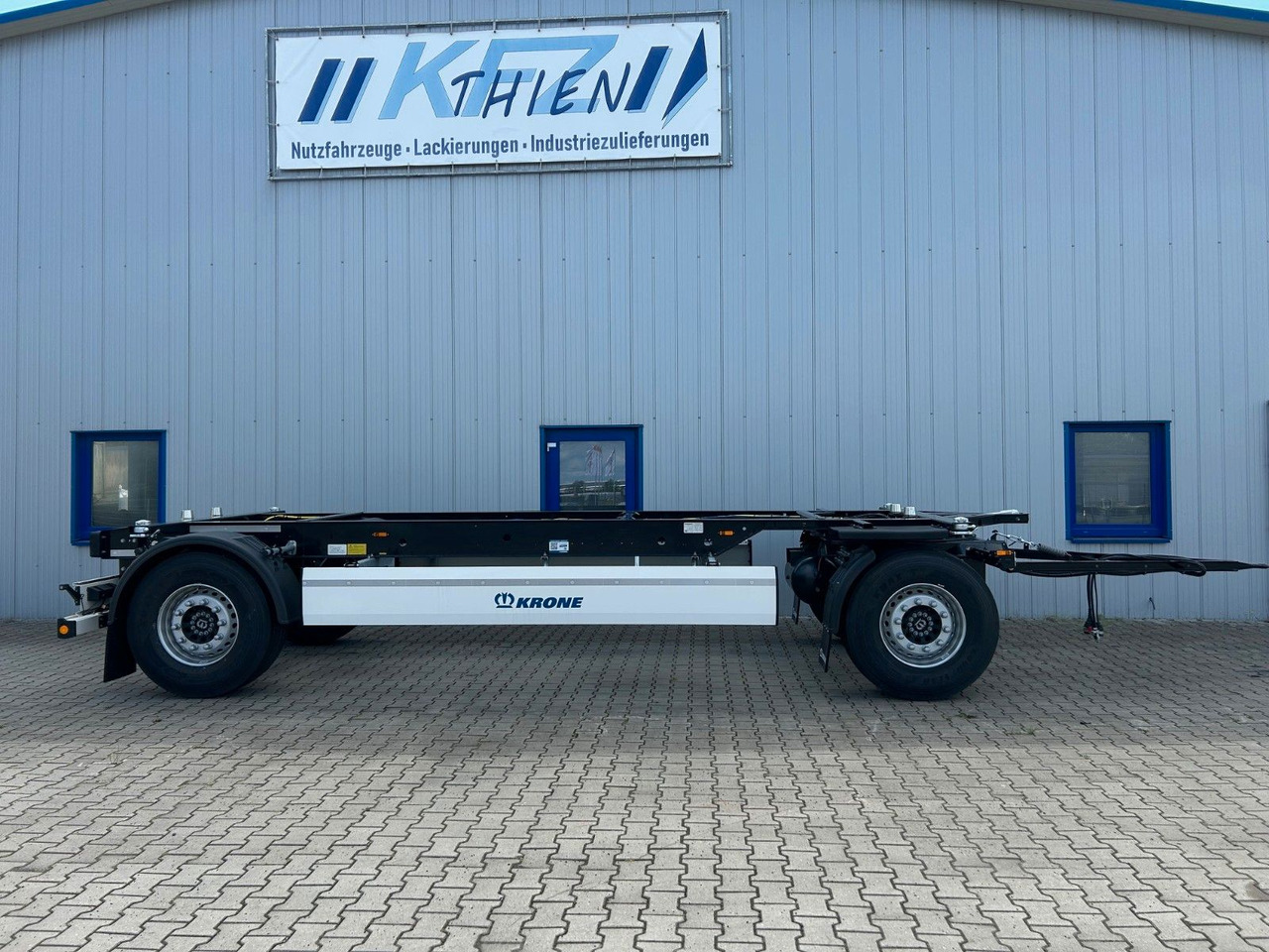 Krone AZW 18 eL3B9 22,5" BDF Box Carrier Neufahrzeug - Xe chở container/ Rơ moóc hoán đổi thân: hình 1 Krone AZW 18 eL3B9 22,5" BDF Box Carrier Neufahrzeug - Xe chở container/ Rơ moóc hoán đổi thân: hình 1