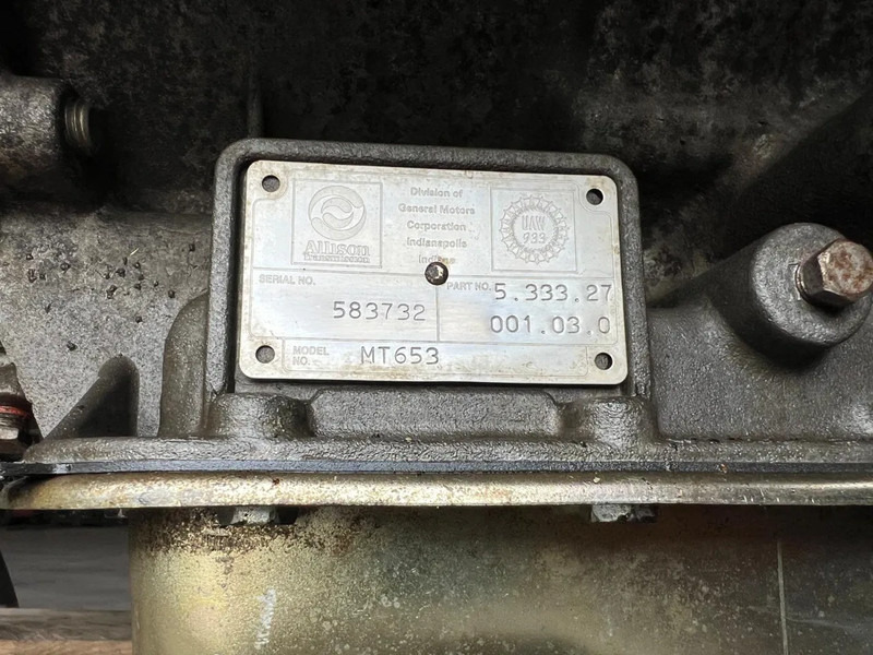 Allison MT653 (24x in stock) - Hộp số cho Xe hơi: hình 4 Allison MT653 (24x in stock) - Hộp số cho Xe hơi: hình 4