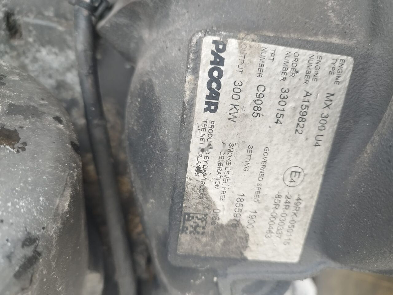 DAF MX 300 U4 DAF XF, CF - Động cơ cho Xe tải: hình 4 DAF MX 300 U4 DAF XF, CF - Động cơ cho Xe tải: hình 4