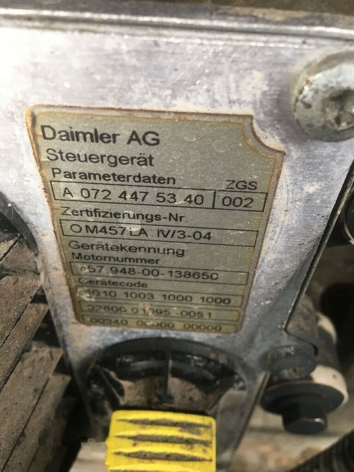 Mercedes-Benz OM457LA.IV/3-04 Mercedes-Benz Axor - Động cơ cho Xe tải: hình 2 Mercedes-Benz OM457LA.IV/3-04 Mercedes-Benz Axor - Động cơ cho Xe tải: hình 2