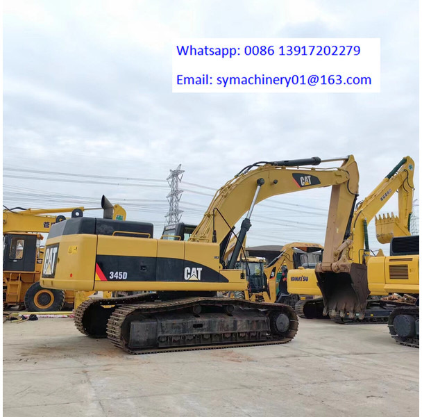 Caterpillar 345D - Máy xúc bánh xích: hình 3 Caterpillar 345D - Máy xúc bánh xích: hình 3
