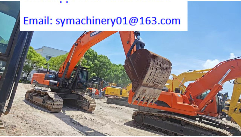 Doosan DX500  DX520  DX530 - Máy xúc bánh xích: hình 3 Doosan DX500  DX520  DX530 - Máy xúc bánh xích: hình 3