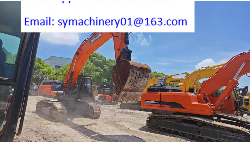 Doosan DX500  DX520  DX530 - Máy xúc bánh xích: hình 2 Doosan DX500  DX520  DX530 - Máy xúc bánh xích: hình 2