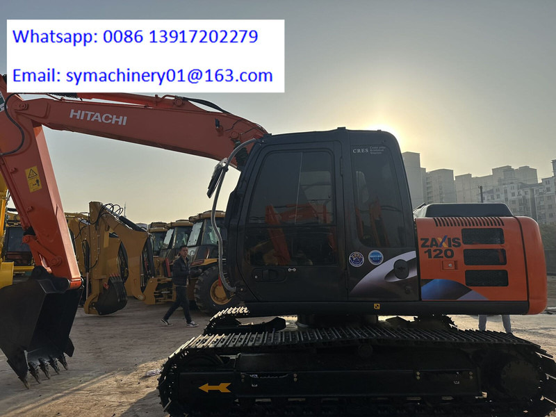 Hitachi ZX120 - Máy xúc mini: hình 4 Hitachi ZX120 - Máy xúc mini: hình 4