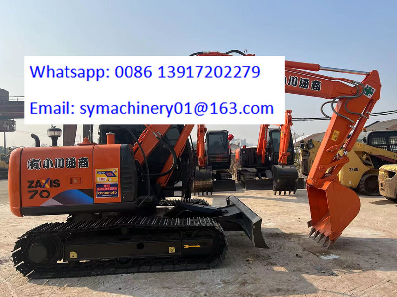 Hitachi ZX70 - Máy xúc mini: hình 3 Hitachi ZX70 - Máy xúc mini: hình 3