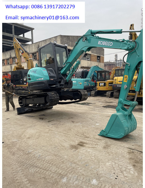 Kobelco SK55SR - Máy xúc mini: hình 1 Kobelco SK55SR - Máy xúc mini: hình 1